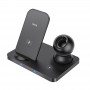 HOCO CW33 3IN1 WIRELESS CHARGER 15W BLACK Hoco Biały