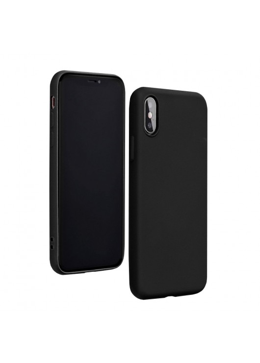 Etui Silicone Lite Samsung Galaxy A22 5G Forcell Czarny