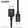 Kabel USB KAKU KSC-698 2m Typ C KAKU Czarny