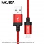 Kabel USB KAKU KSC-698 2m Micro USB KAKU Czerwony