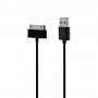 Kabel 1m USB - Galaxy Tab Bulk czarny Galaxy Tab Inny Czarny