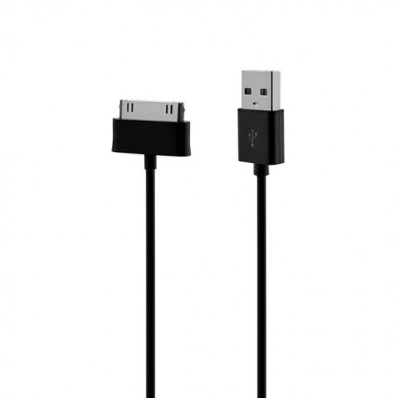 Kabel 1m USB - Galaxy Tab Bulk czarny Galaxy Tab Inny Czarny