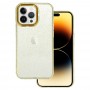 Etui Gold Glitter Apple Iphone 13 Przezroczysto złoty