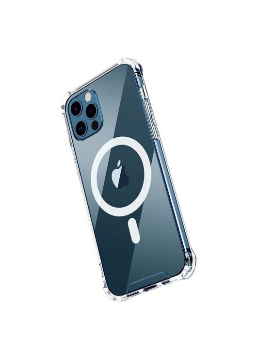TEL PROTECT MagSilicone Case Apple Iphone 14 PRO Tel Protect Przezroczysty