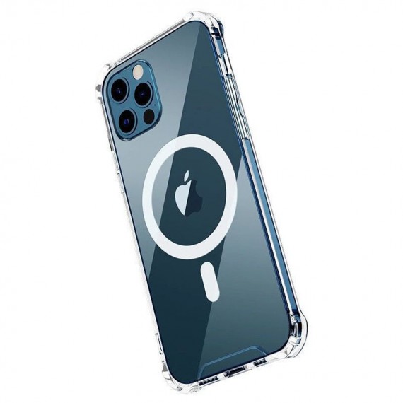 TEL PROTECT MagSilicone Case Apple Iphone 14 PRO Tel Protect Przezroczysty