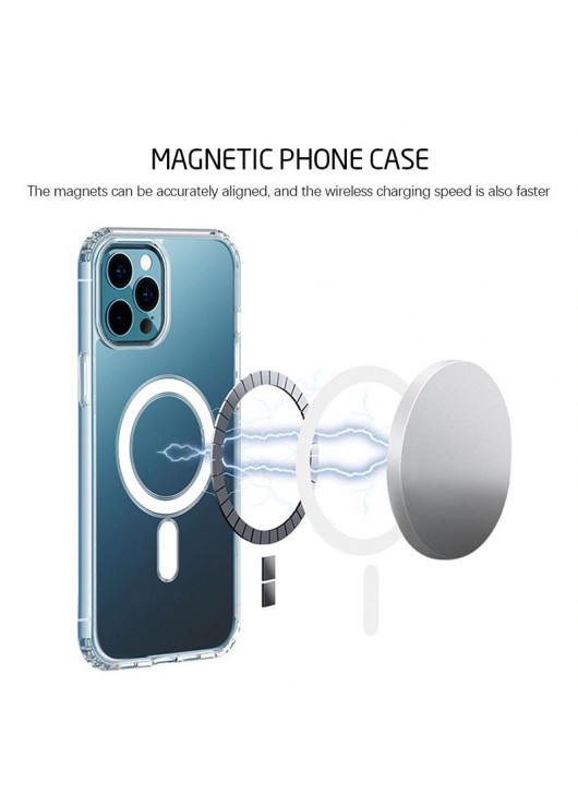 TEL PROTECT MagSilicone Case Apple Iphone 14 PRO Tel Protect Przezroczysty