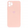 Vennus Silicone Heart Case Apple iPhone 12 Pro Vennus Jasnoróżowy