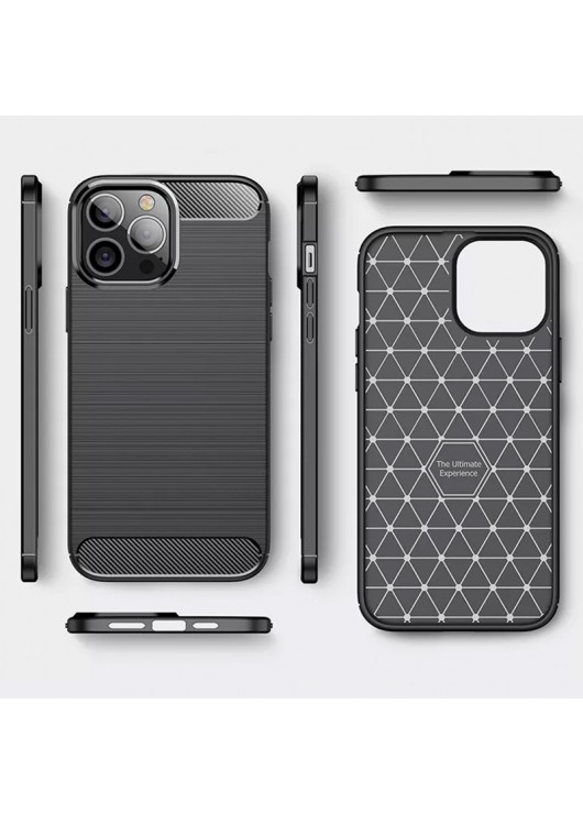 Etui nakładka Carbon Case Apple Iphone 14 PRO Czarny