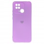 Vennus Silicone Heart Case Samsung A13 4G Vennus Fioletowy