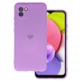 Vennus Silicone Heart Case Samsung A13 4G Vennus Fioletowy