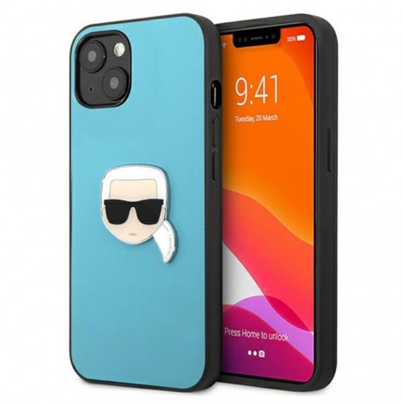 Karl Lagerfeld nakładka KLHCP13SPKMB Apple Iphone 13 Mini Karl Lagerfeld Niebieski