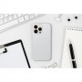 Futerał Roar Matte Glass Case Apple iPhone 11 Pro Max Srebrny