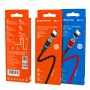 Borofone Kabel BU16 Skill magnetyczny - USB na Micro USB - 2,4A 1,2 metra czerwony Micro USB Borofone Czerwony