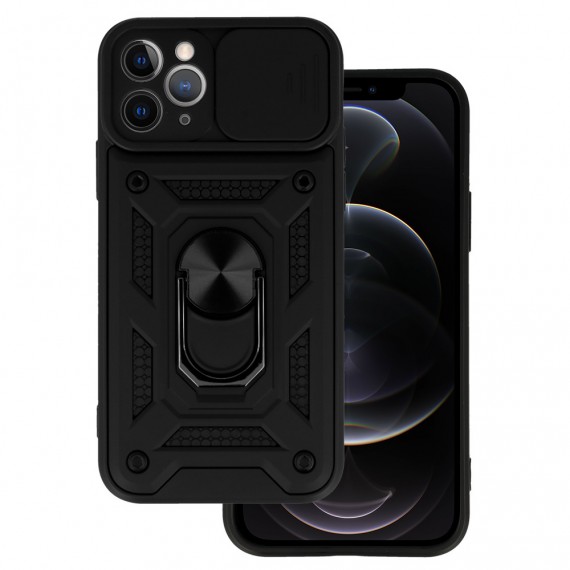 Slide Camera Armor Case Motorola G73 Czarny