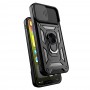 Slide Camera Armor Case Motorola G73 Czarny