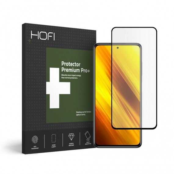 Hartowane szkło HOFI FULL PRO+ Xiaomi Redmi Note 12 4G HOFI Czarny