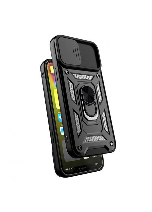 Slide Camera Armor Case Apple Iphone 15 Pro Czarny