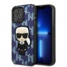 Karl Lagerfeld nakładka KLHCP13LPMNIKBL niebieska hard case Monogram Iconic Karl Apple Iphone 13 Pro Karl Lagerfeld Niebieski