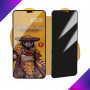 Szkło Hartowane Anti Static PRIVACY Apple Iphone 13 Pro Max TOP GLASS Czarny