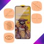 Szkło Hartowane Anti Static PRIVACY Apple Iphone 13 Pro Max TOP GLASS Czarny
