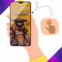 Szkło Hartowane Anti Static PRIVACY Apple Iphone 13 Pro Max TOP GLASS Czarny