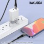 Kabel USB KAKU LIGHTING KSC-724 2.4A NIEBIESKI KAKU Odcienie niebieskiego