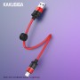 Kabel USB KAKU KSC-351 25CM LIGHTING CZARNY Lightning KAKU Czarny