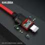 Kabel USB KAKU KSC-351 25CM LIGHTING CZARNY Lightning KAKU Czarny