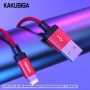 Kabel USB KAKU KSC-331 3M LIGHTING CZERWONY Lightning KAKU Czerwony