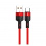 Kabel USB KAKU TYP-C KSC-458 3,2A CZERWONY KAKU Czerwony