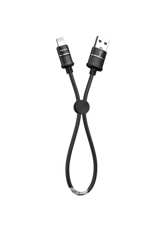 Kabel USB KAKU KSC-351 25CM LIGHTING CZARNY Lightning KAKU Czarny