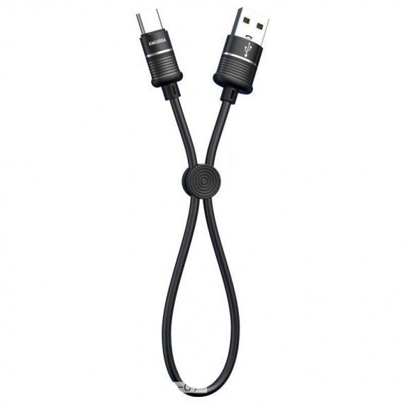 Kabel USB KAKU KSC-351 25CM TYP-C CZARNY Typ C KAKU Czarny