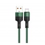 Kabel USB KAKU LIGHTING KSC-458 3,2A ZIELONY KAKU Odcienie zielonego