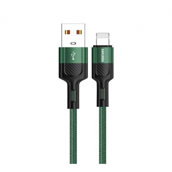 Kabel USB KAKU LIGHTING KSC-458 3,2A ZIELONY KAKU Odcienie zielonego