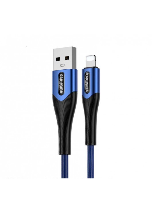 Kabel USB KAKU LIGHTING KSC-724 2.4A NIEBIESKI KAKU Odcienie niebieskiego