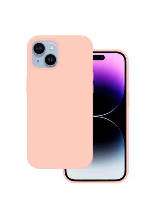 Tel Protect Silicone Premium Apple Iphone 15 Tel Protect Jasnoróżowy