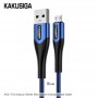 Kabel USB KAKU MICRO USB KSC-724 2.4A NIEBIESKI KAKU Odcienie niebieskiego