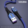 Kabel USB KAKU MICRO USB KSC-724 2.4A NIEBIESKI KAKU Odcienie niebieskiego