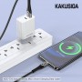 Kabel USB KAKU MICRO USB KSC-724 2.4A CZARNY KAKU Czarny