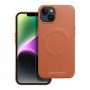 Futerał Roar Leather Mag Case kompatybilny z MagSafe Apple Iphone 14 PRO MAX Roar Brązowy