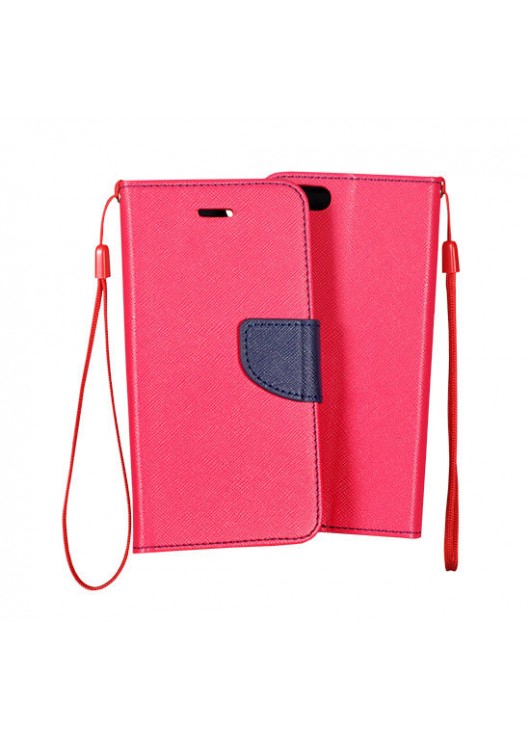 Etui Portfel Samsung Galaxy S20 Różowy/Granat