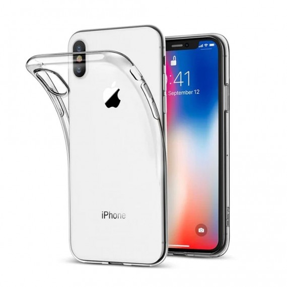 Etui Clear Case Camera Protection Apple iPhone X/Xs Przezroczysty