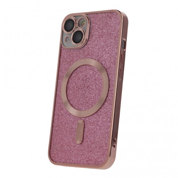 Nakładka Glitter Chrome Mag Apple iPhone 12 Pro Różowy