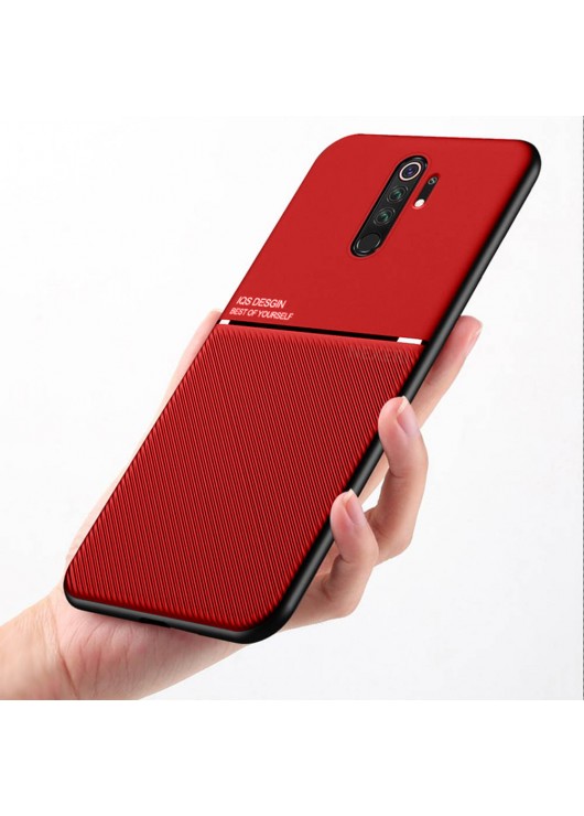 Etui Biznes Xiaomi Redmi 12 4G Bumper Czerwony