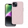 Futerał Roar Leather Mag Case kompatybilny z MagSafe Apple Iphone 15 Pro Max Roar Jasnoróżowy