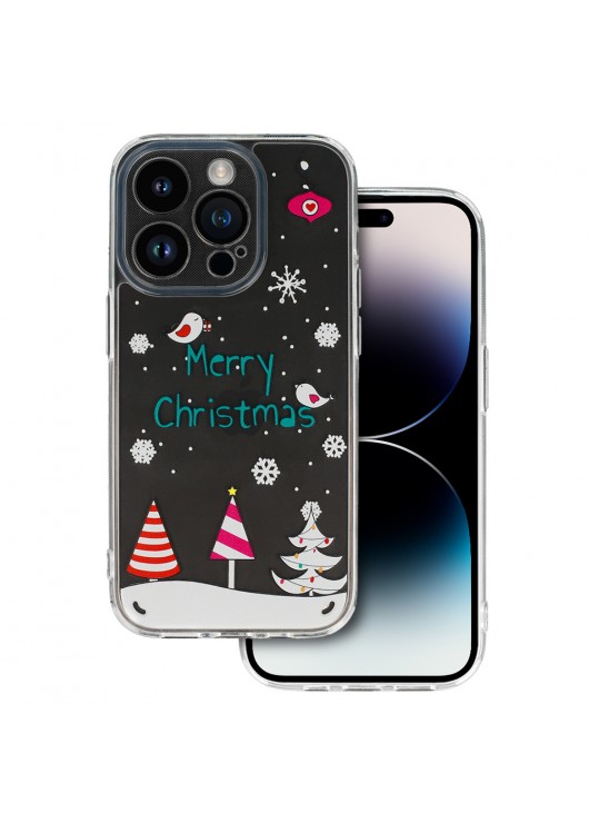 Christmas Case Wzór 4 Clear Samsung A14 5G Przezroczysty
