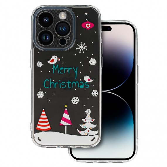 Christmas Case Wzór 4 Clear Samsung A14 5G Przezroczysty
