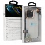 Liavec Transparent TPU Case Apple Iphone 15 Pro Przeźroczysty złota ramka
