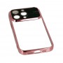 Electro Lens Case Samsung A24 4G Jasnoróżowy