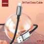 Kabel USB MOXOM MX CB208 USB IPHONE Lightning MOXOM Czarny